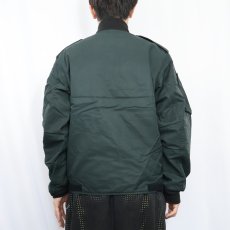 画像3: 80's ROYAL CANADIAN AIR FORCE "CAF GREEN" フライトジャケット size7436 (3)