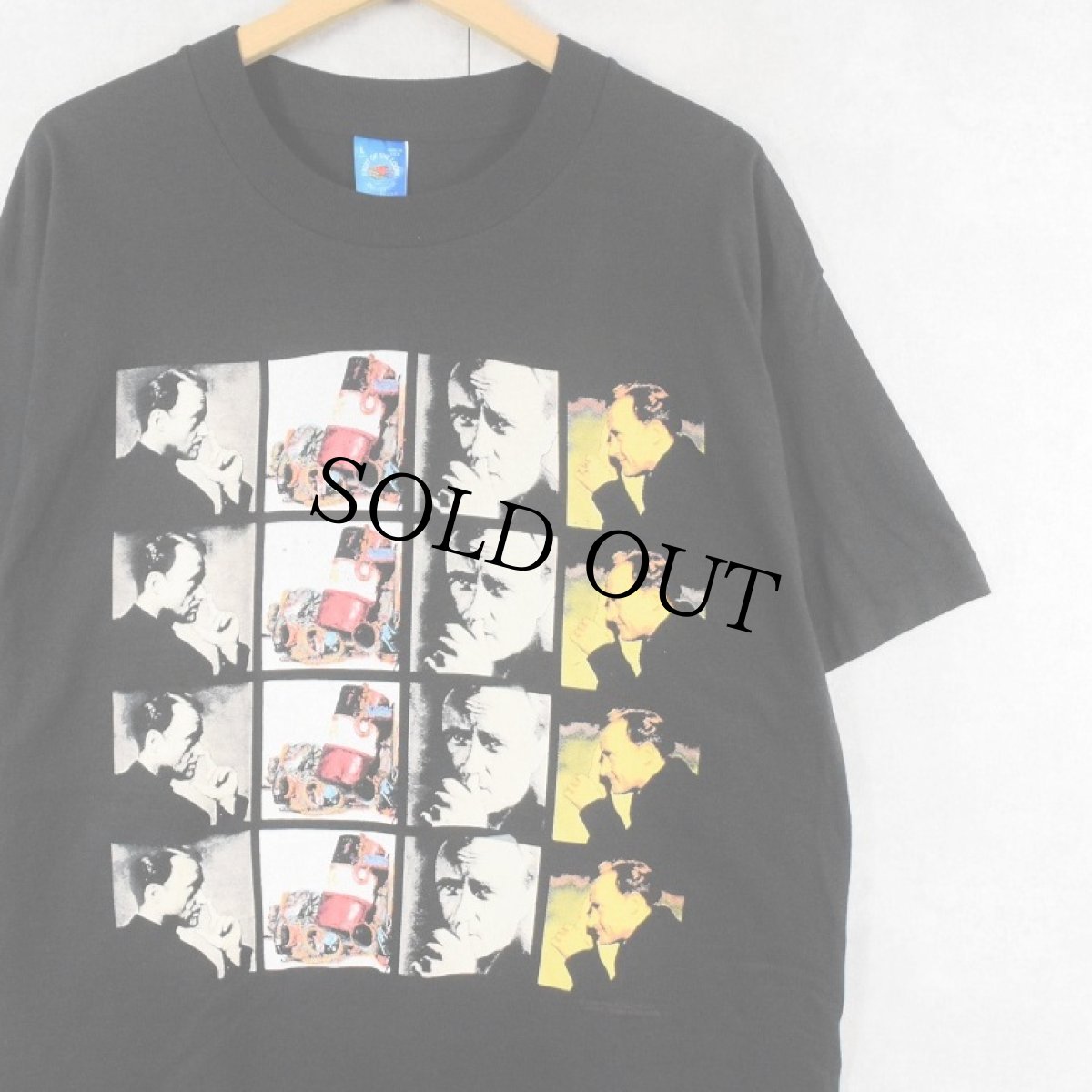 画像1: 1994 Phil Collins USA製 ミュージシャンツアーTシャツ BLACK L (1)