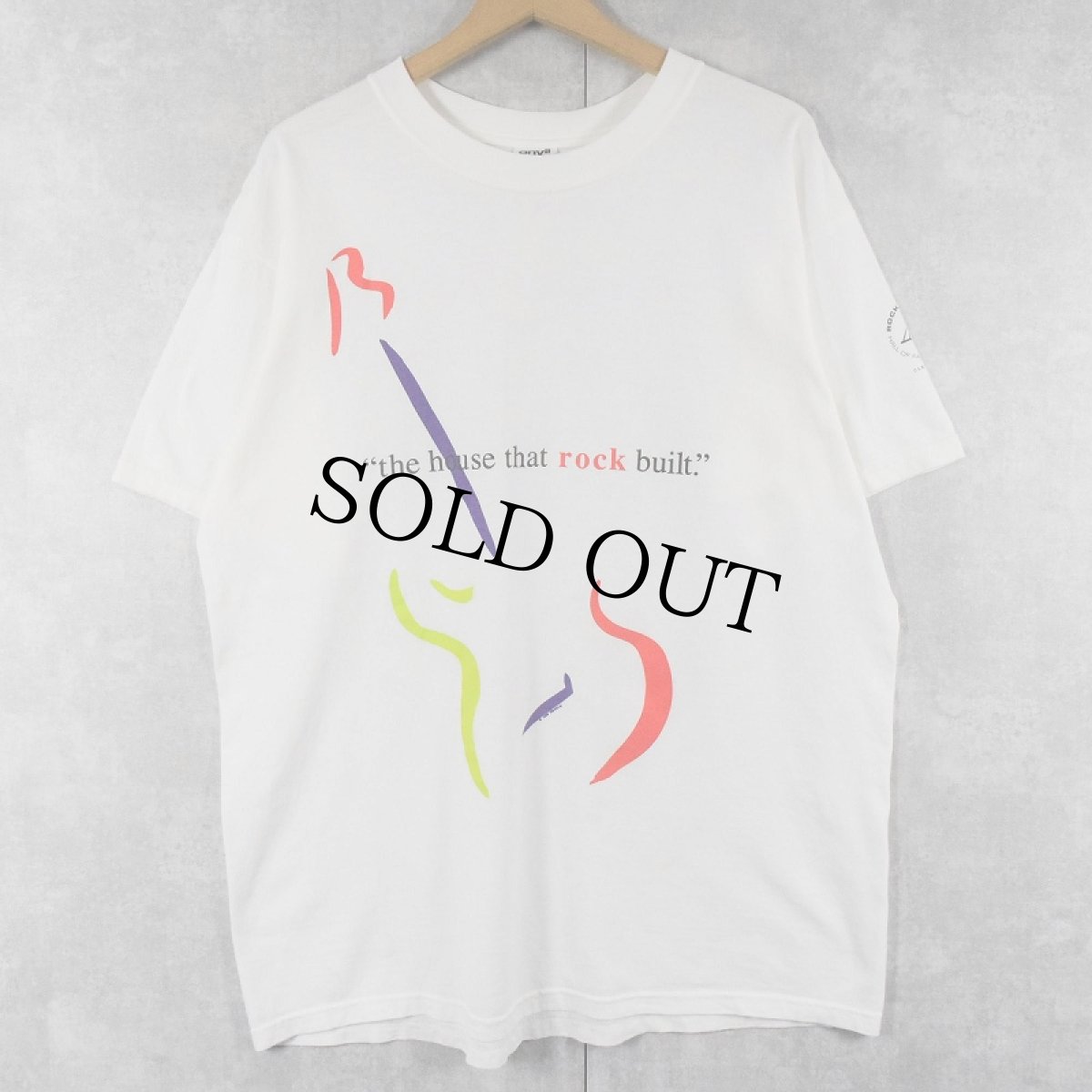 画像1: ROCK AND ROLL MUSEUM 博物館 プリントTシャツ L (1)