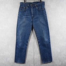 画像1: 80's Levi's 505-0217 USA製 内股シングル デニムパンツ W32 (1)