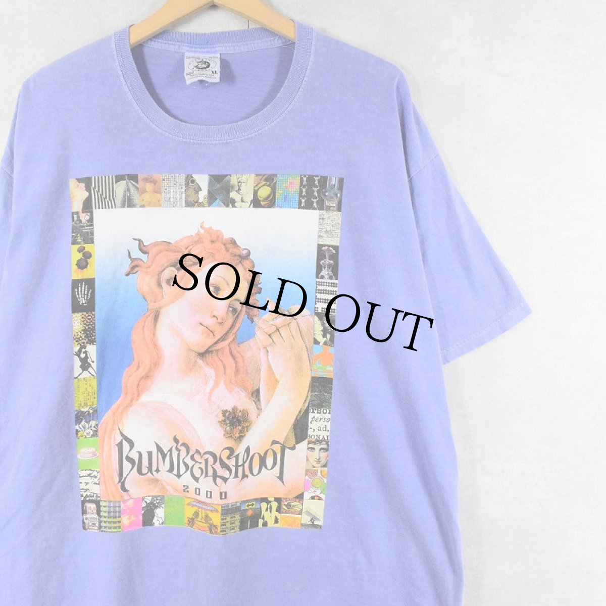 画像1: 2000's BUMBER SHOOT "Over Dyed" ミュージックフェスティバルTシャツ XL (1)