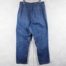 画像2: 60's Women USA製 デニムランチパンツ W31-32 (2)