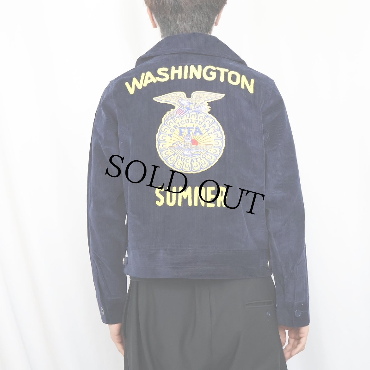 画像4: FFA "WASHINGTON SUMNER" ファーマーズコーデュロイジャケット SIZE38 (4)