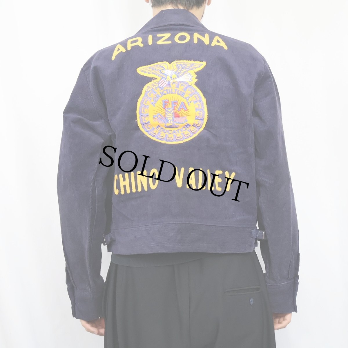 画像4: 〜80's FFA "ARIZONA CHINO VALLEY" ファーマーズコーデュロイジャケット SIZE40 (4)