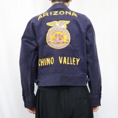 画像4: 〜80's FFA "ARIZONA CHINO VALLEY" ファーマーズコーデュロイジャケット SIZE40 (4)