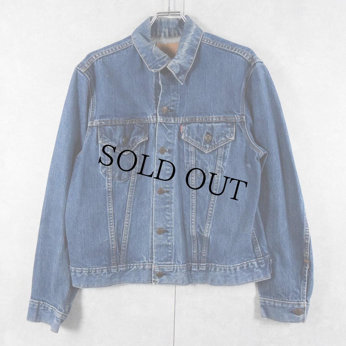 画像1: 70's Levi's 70505 USA製 デニムジャケット SIZE44 (1)