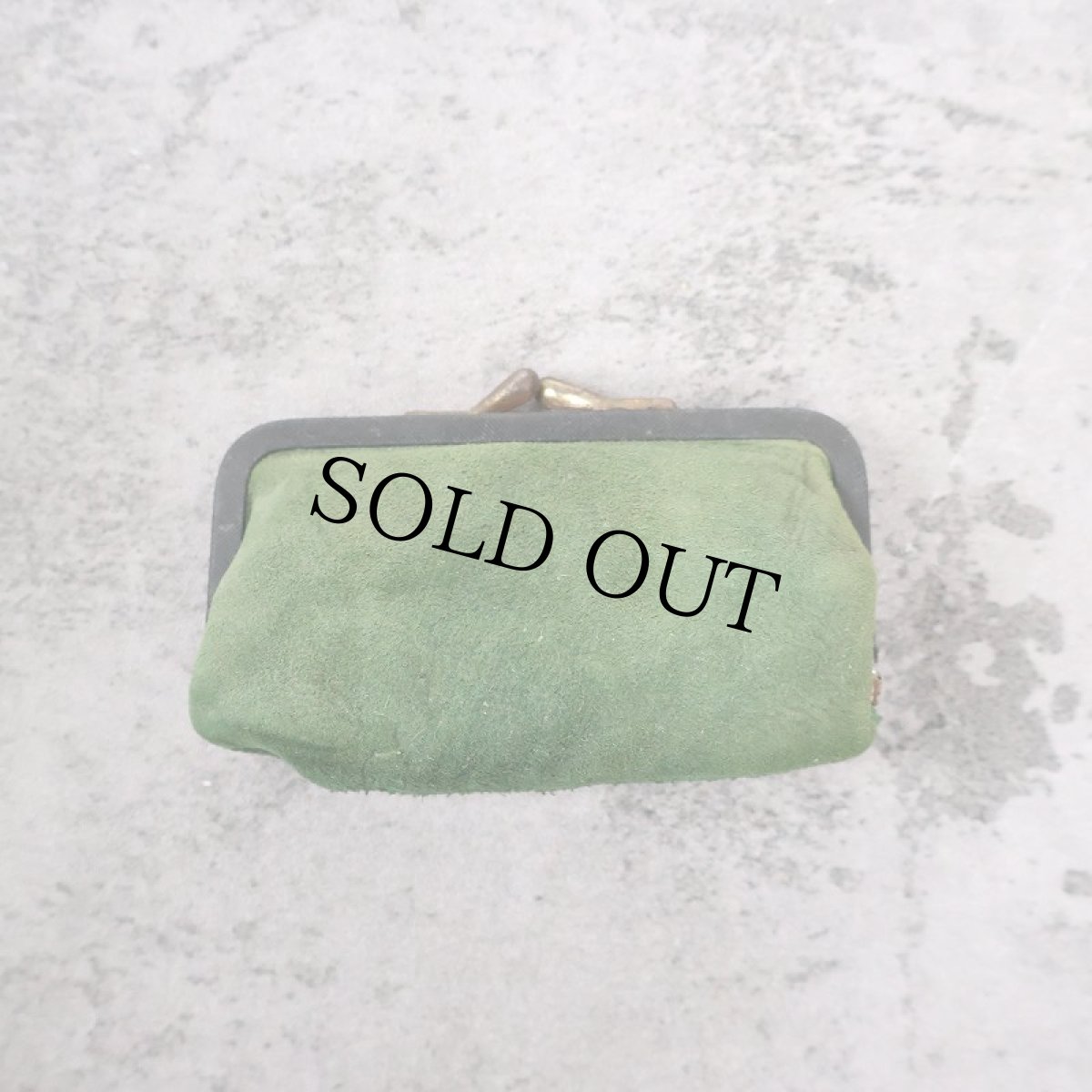 画像1: VINTAGE スエードレザーコインケース (1)