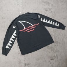 画像1: 90's JIMMY BUFFETT USA製 "Recession Reces TOUR '92" ミュージシャンロンT BLACK XL (1)