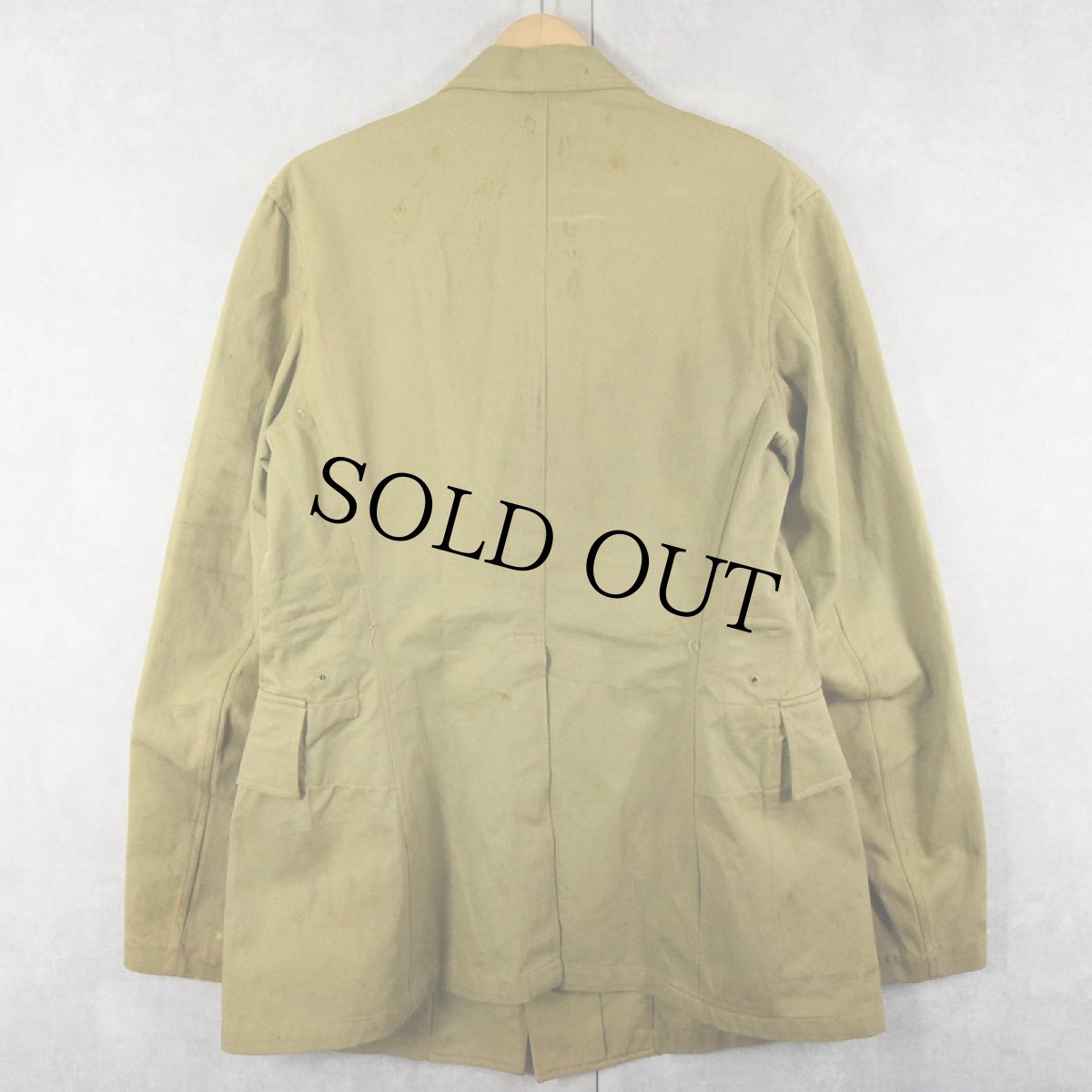 画像2: 40's WWII Canadian Army "HOUSE OF STONE 1942 TORONTO" トロピカルジャケット (2)