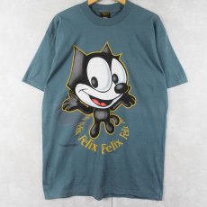 画像1: 90's Felix the Cat USA製 キャラクタープリントTシャツ L (1)