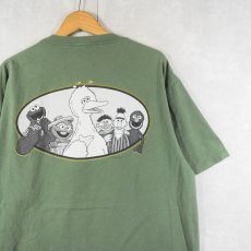 画像1: 90's MSESAME STREET USA製 キャラクター プリントTシャツ XL (1)