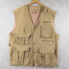 画像1: 80's BANANA REPUBLIC ハンティングベスト XL (1)