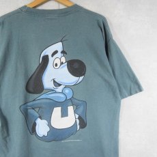 画像1: 90's UNDERDOG USA製 キャラクターパロディプリントTシャツ L (1)