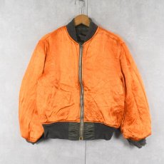 画像2: 70's U.S.AIR FORCE L-2B フライトジャケット MEDIUM (2)