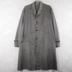 画像1: 〜60's "ソルト&ペッパー" アトリエコート SIZE48 (1)