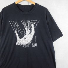 画像1: 90~2000's Korn "THE NOTHING" メタルバンドTシャツ BLACK (1)