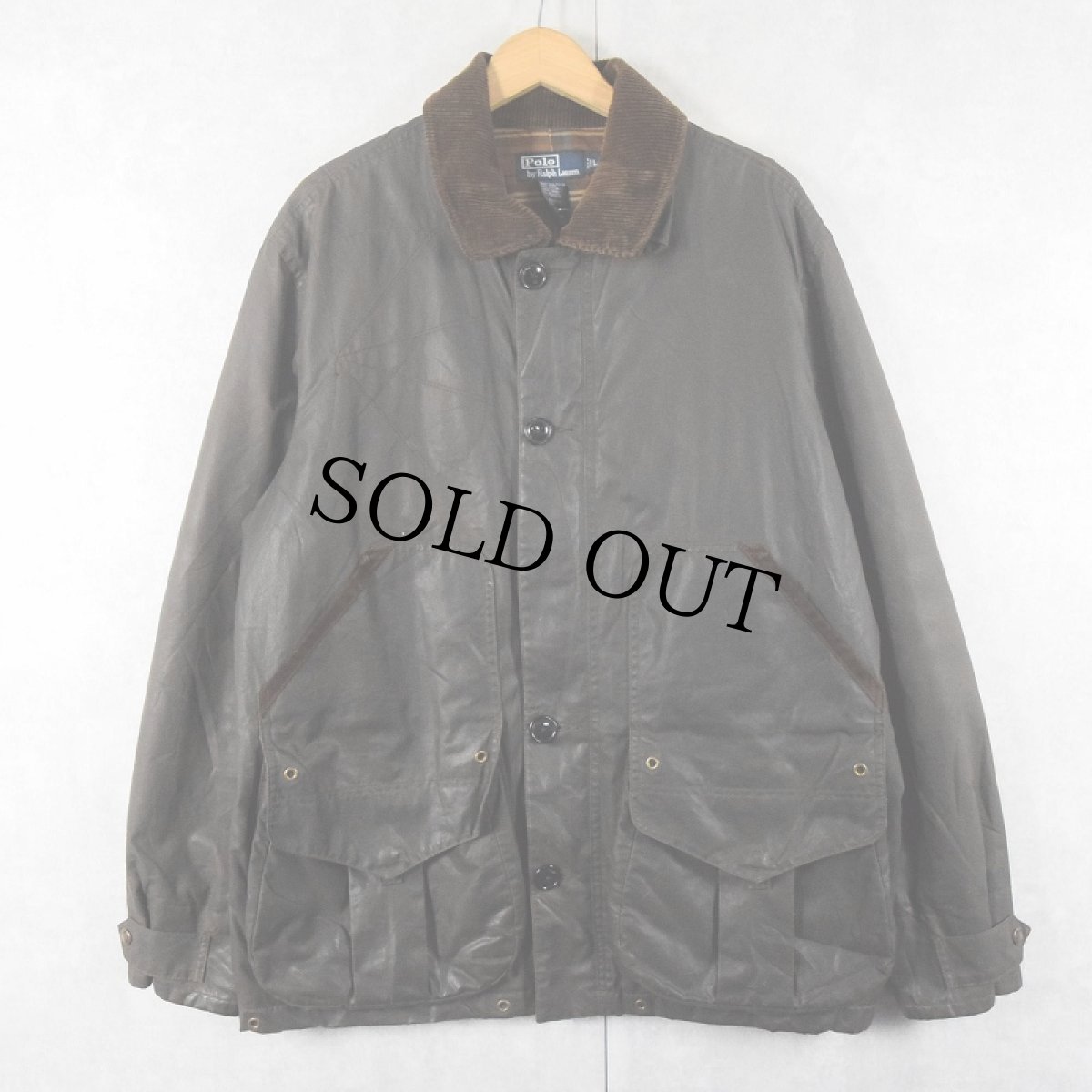 画像1: POLO Ralph Lauren オイルドジャケット L (1)