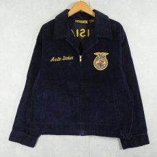 画像2: FFA "LOUISIANA ALBANY" ファーマーズコーデュロイジャケット NAVY SIZE100-44 (2)