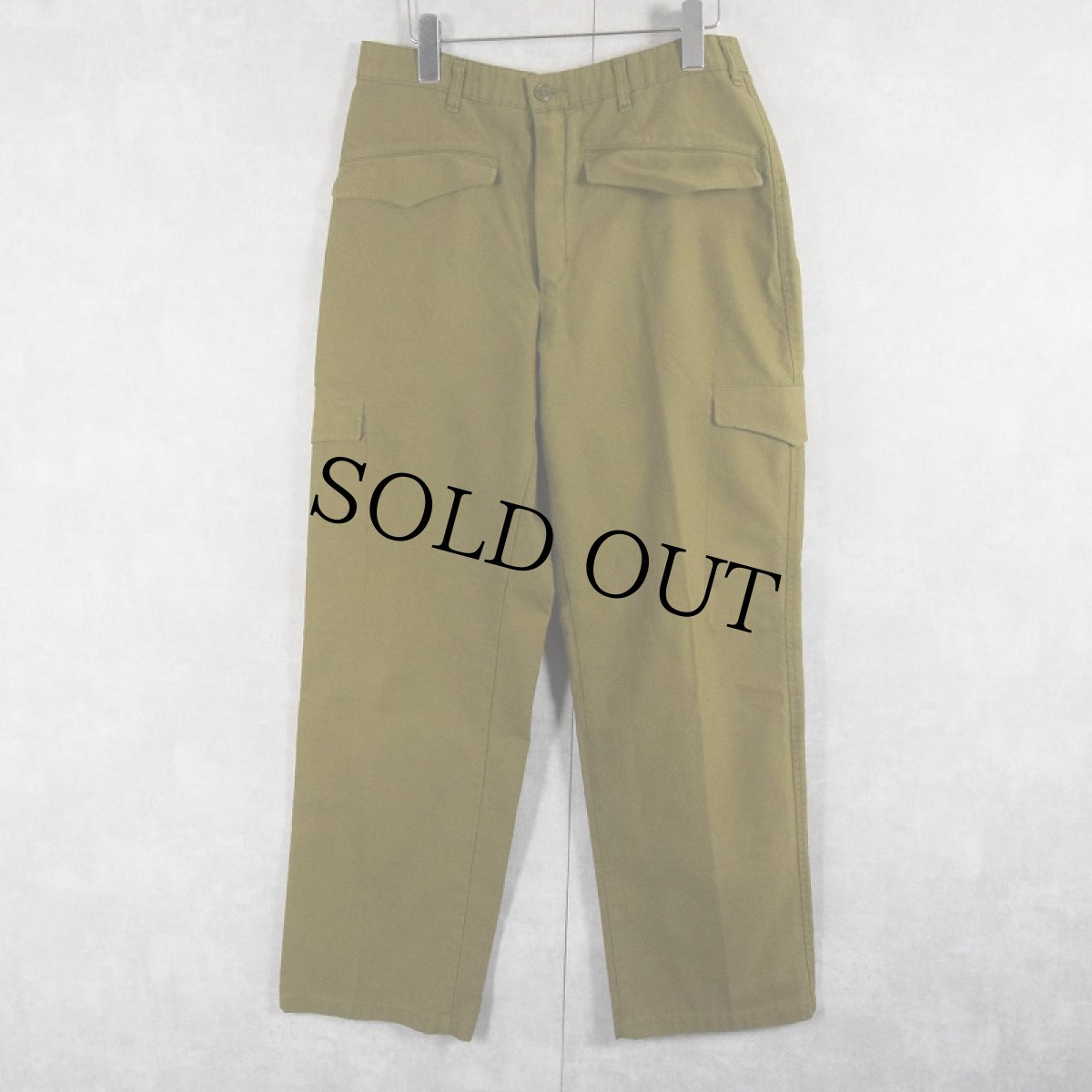 画像1: 80's ノルウェー軍 フィールドパンツ W32 (1)