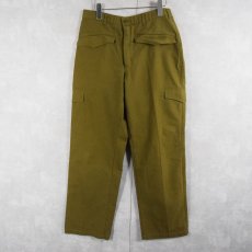 画像1: 80's ノルウェー軍 フィールドパンツ W32 (1)