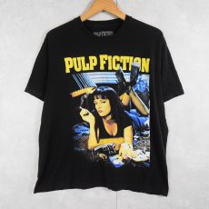 画像1: PULP FICTION クライム映画プリントTシャツ L (1)