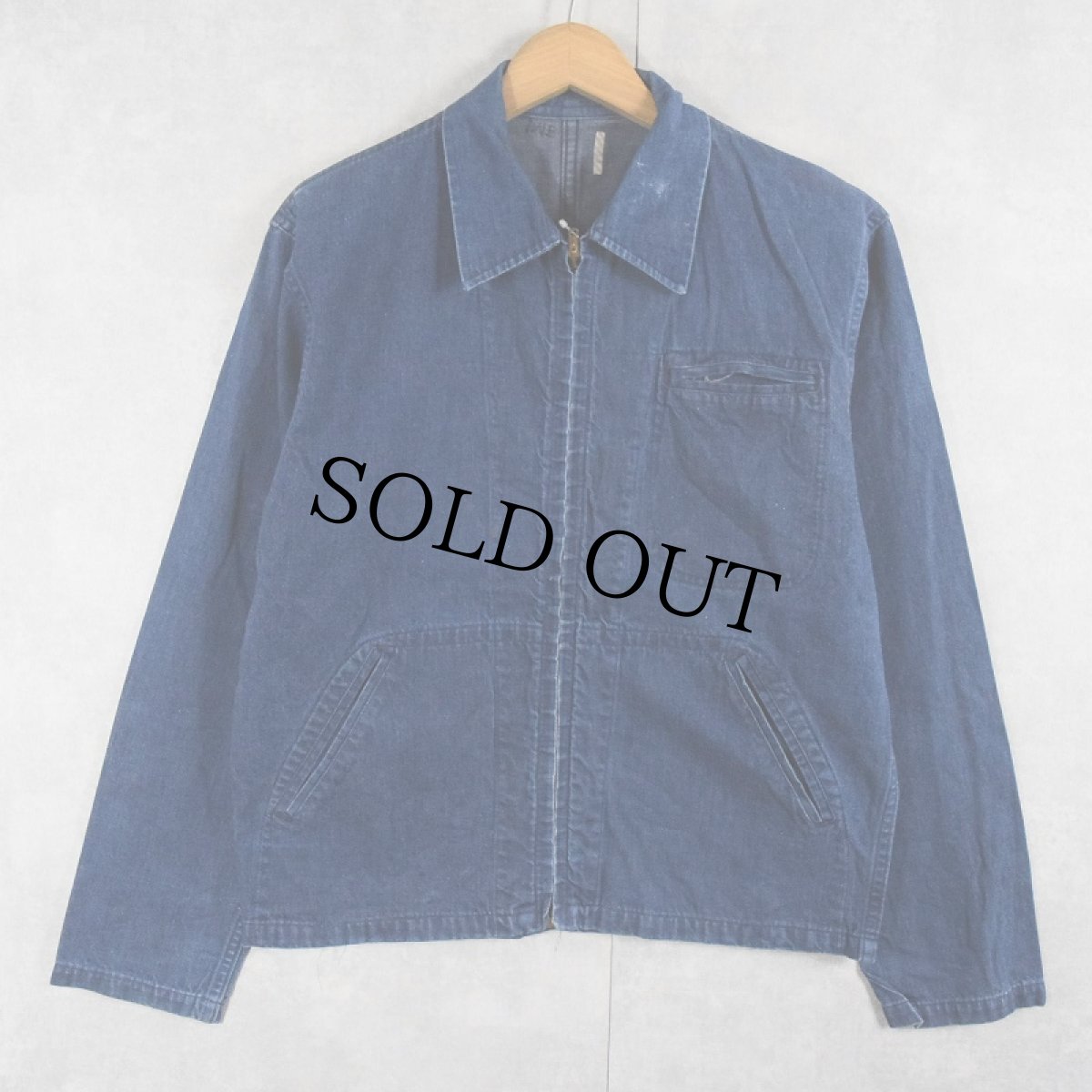 画像1: 60〜70's Leslie デニムジャケット (1)