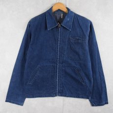 画像1: 60〜70's Leslie デニムジャケット (1)