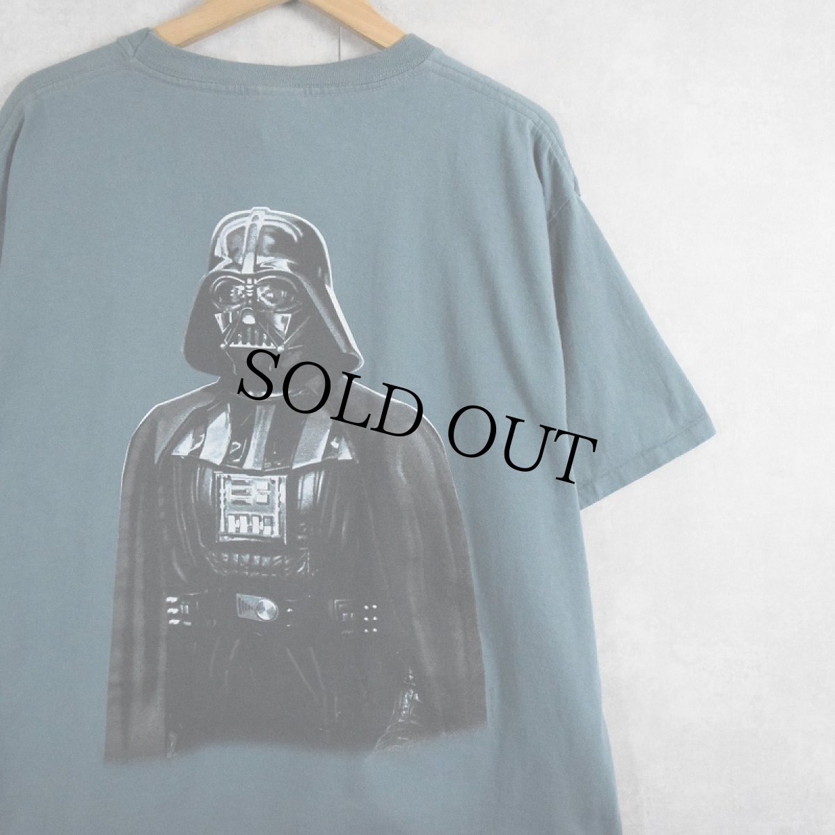画像2: 90's DARTH VADER USA製 "Calvin Klein" パロディプリントTシャツ XL (2)