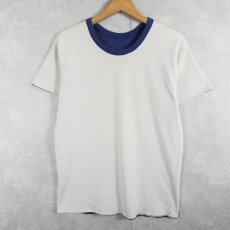 画像2: 〜80's "MINOOKA JR HS" インディアンヘッド ダブルフェイス リバーシブルTシャツ (2)