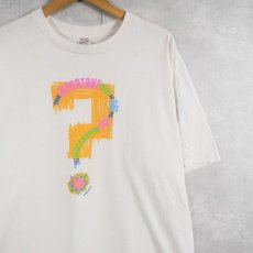 画像1: 90's Albert Einstein USA製 "The important thing is not to stop questioning" 偉人名言プリントTシャツ XL (1)