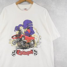 画像1: 90's Epitaph Records USA製 レコードレーベル プリントTシャツ XL (1)