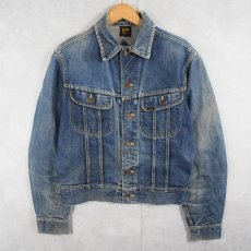 画像1: 50's Lee 101-J 赤タグ デニムジャケット size38 (1)
