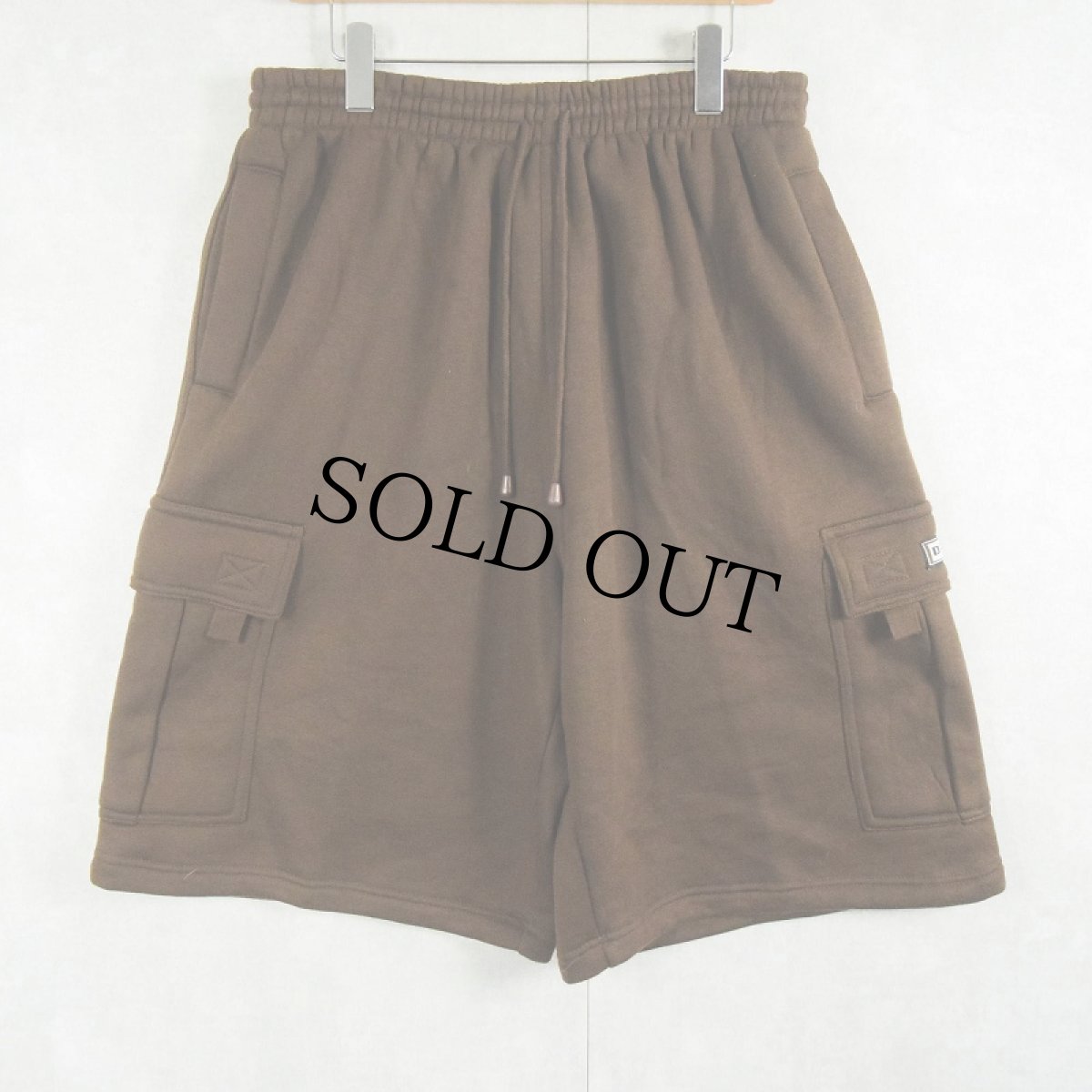 画像2: DREAM U.S.A. スウェットカーゴショーツ BROWN 3XL (2)