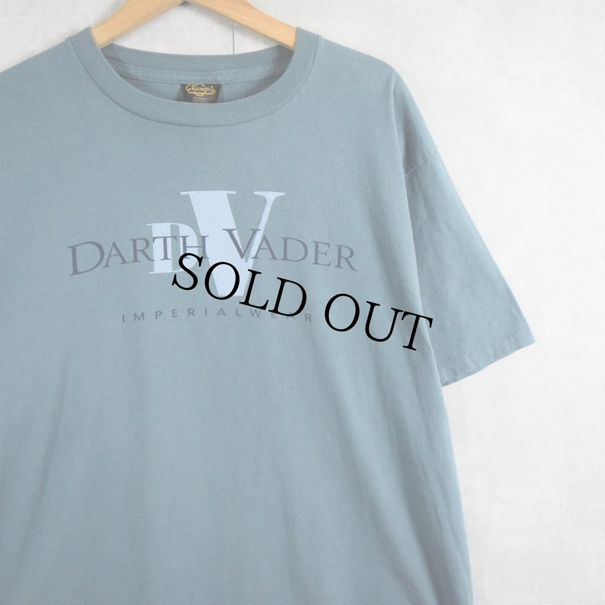 画像1: 90's DARTH VADER USA製 "Calvin Klein" パロディプリントTシャツ XL (1)