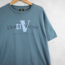 画像1: 90's DARTH VADER USA製 "Calvin Klein" パロディプリントTシャツ XL (1)