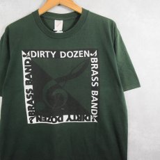 画像1: 90's Dirty Dozen Brass Band USA製 ブラスバンドプリントTシャツ L (1)