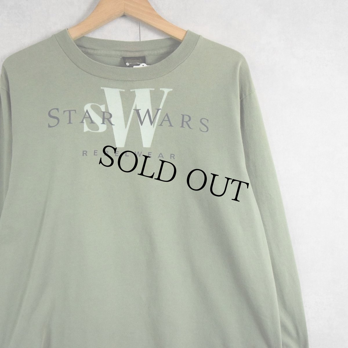 画像1: 90's STAR WARS USA製 "Clavin Klein" パロディプリントロンT L (1)