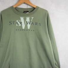 画像1: 90's STAR WARS USA製 "Clavin Klein" パロディプリントロンT L (1)