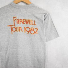 画像2: 80's The Doobie Brothers "FAREWELL TOUR 1982 " ロックバンドプリントTシャツ L (2)