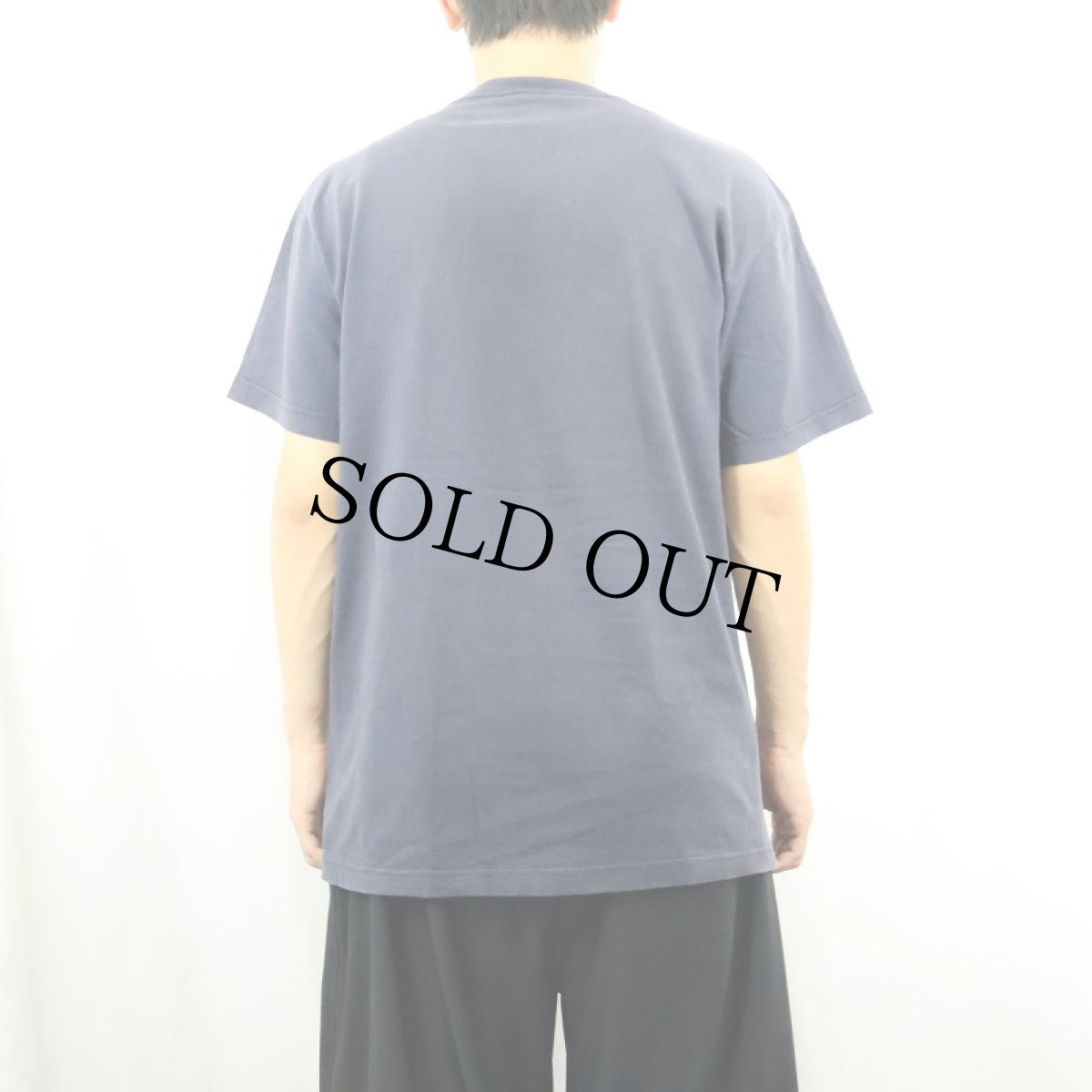 画像3: Franz Ferdinand ロックバンド プリントTシャツ NAVY L (3)