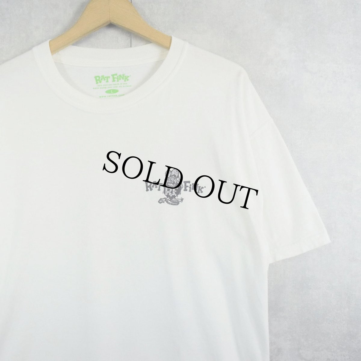 画像2: RAT FINK USA製 "WILD CHILD" キャラクタープリントTシャツ L (2)