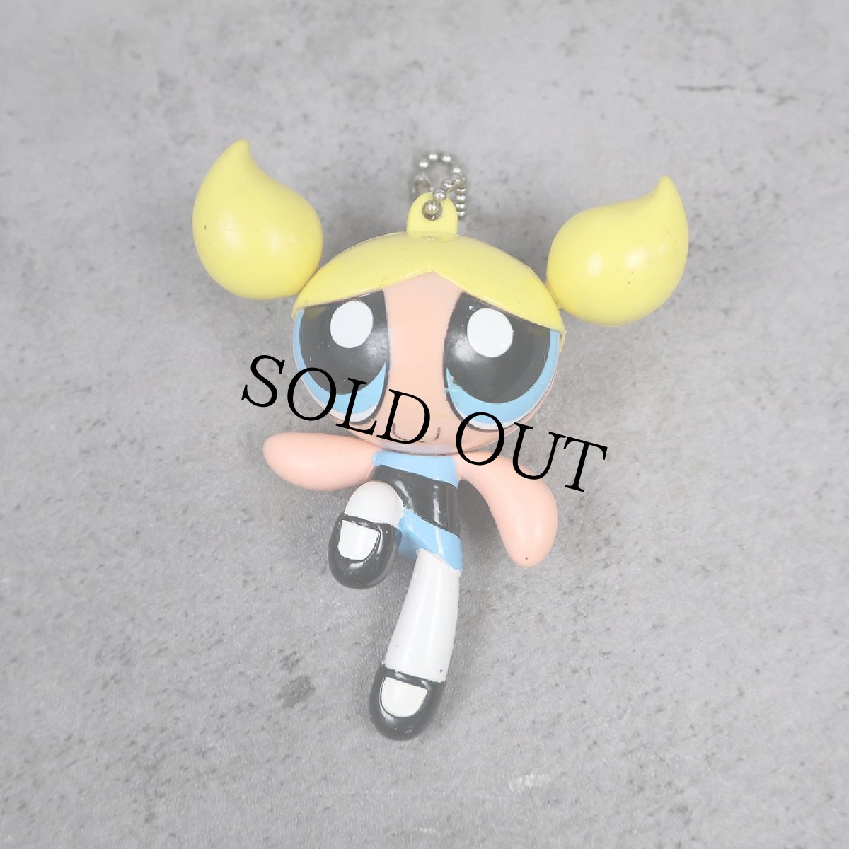 画像1: The Powepuff Girls バブルス キャラクターキーホルダー (1)
