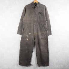 画像2: 50's Canadian MILITARY コットンツイル メカニックオールインワン (2)