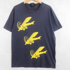 画像1: Franz Ferdinand ロックバンド プリントTシャツ NAVY L (1)