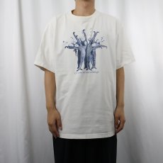 画像2: CIRQUE DU SOLEIL USA製 circusプリントTシャツ XL (2)