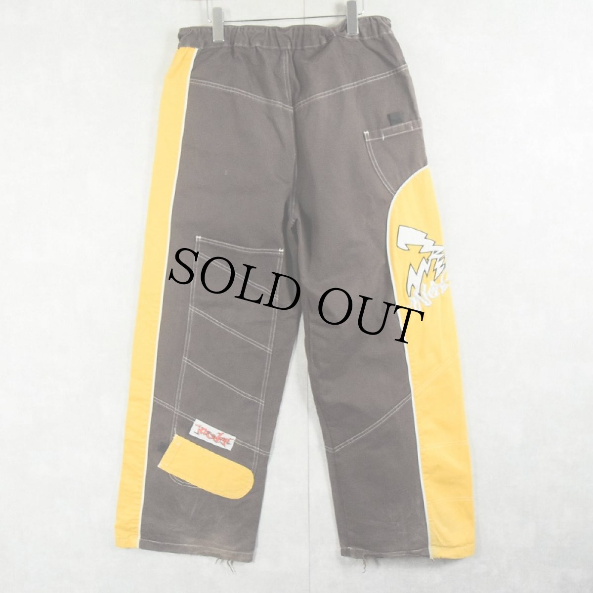 画像3: Plastic Street, S.L デザインカーゴパンツ L (3)