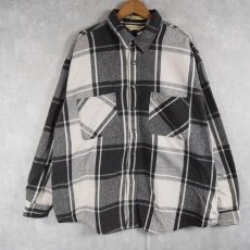 画像1: 80〜90's ST JOHN'S BAY "BIGMAC FLANNEL" チェック柄 ヘビーネルシャツ (1)