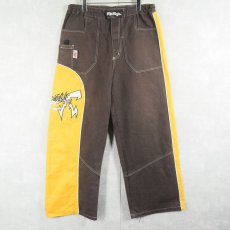 画像2: Plastic Street, S.L デザインカーゴパンツ L (2)