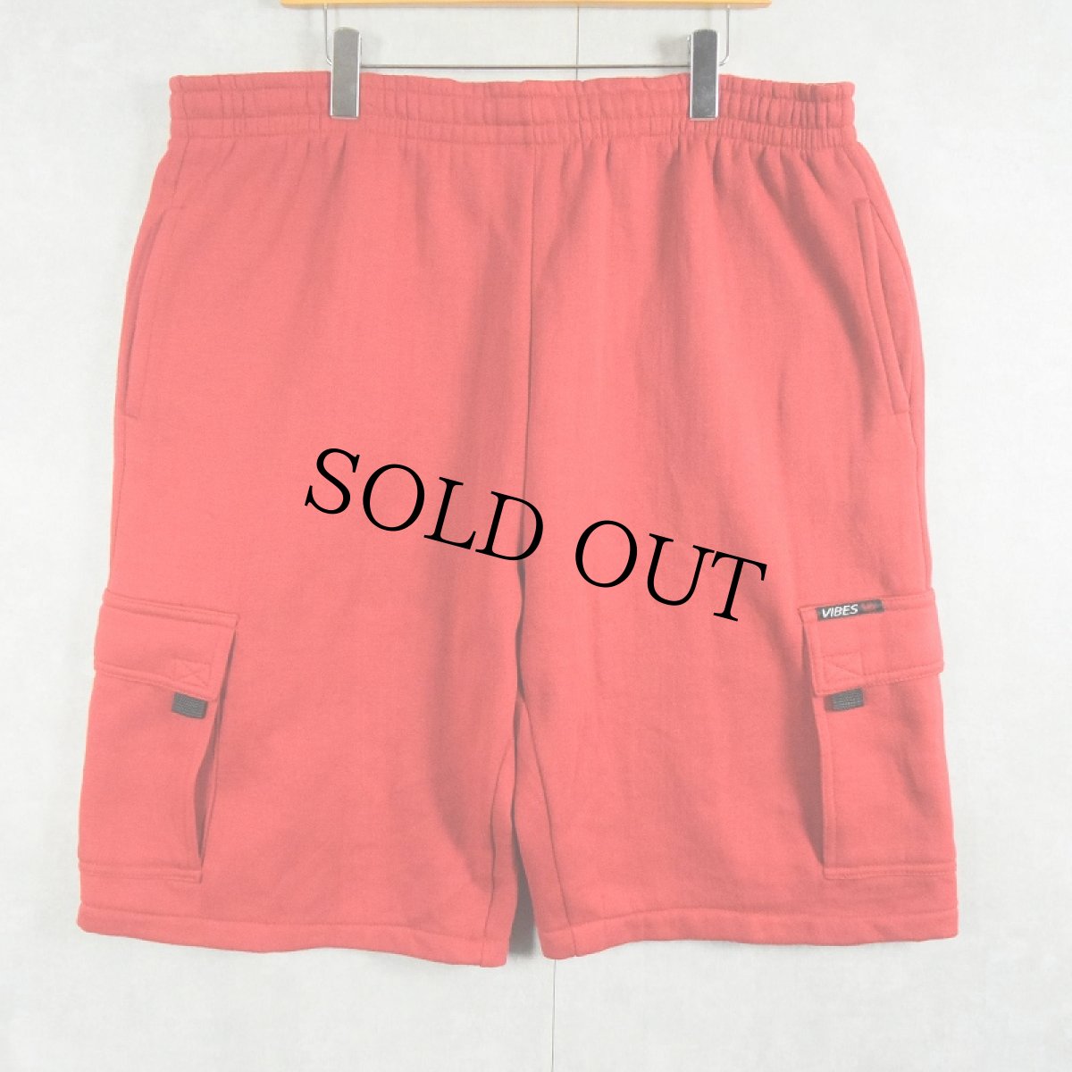 画像2: VIBES スウェットカーゴショーツ XXL (2)
