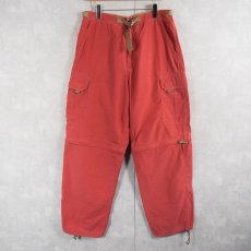 画像1: U.S.Exledition 2WAYデザイン ドッキング コットン×ナイロンカーゴパンツ M (1)